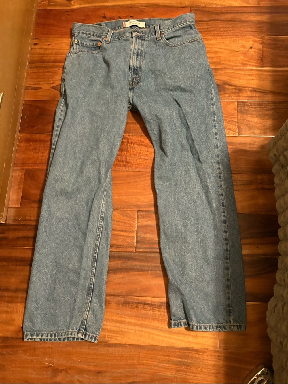 Levi’s 505 Regular Fit Jeans Men’s 36x29‎ Medium Wash Straight Leg Denim (867)